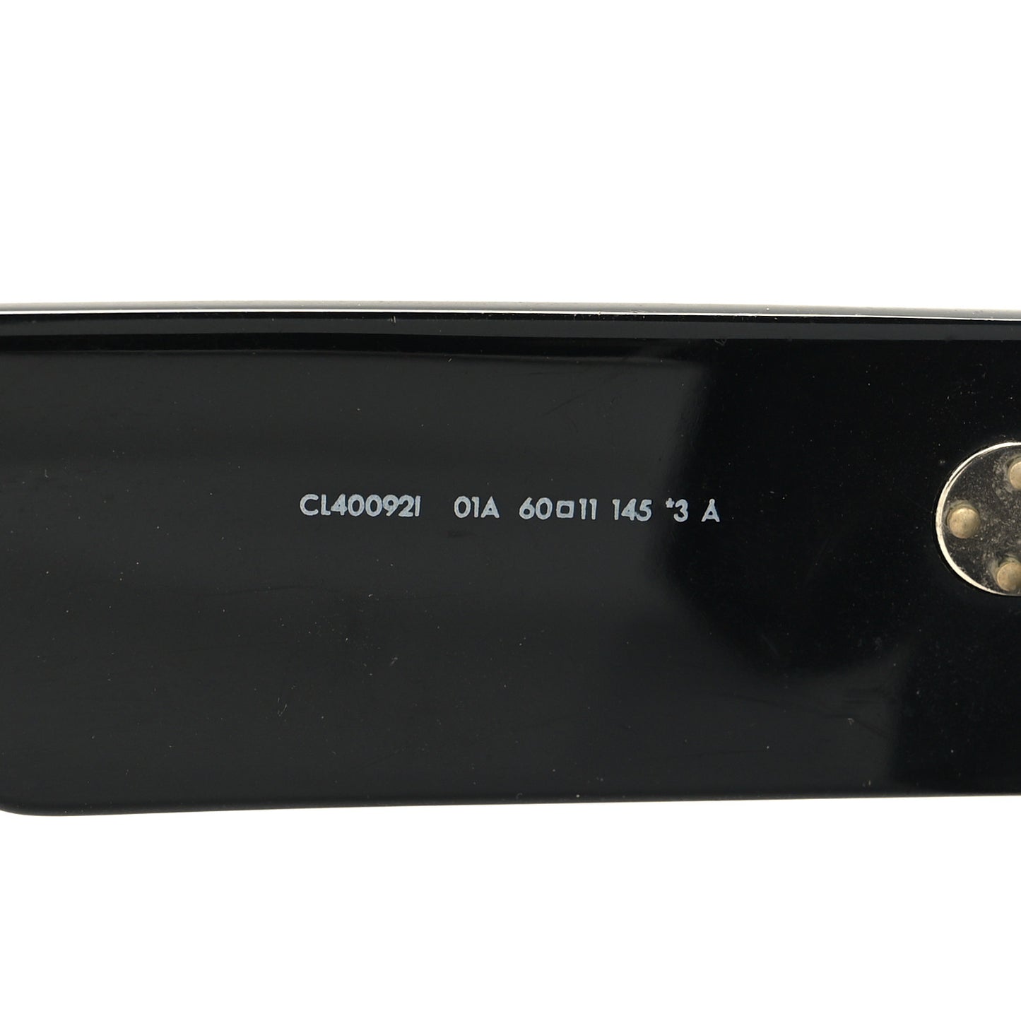 Acetate Flat Top Rectangular Sunglasses CL400921 Black