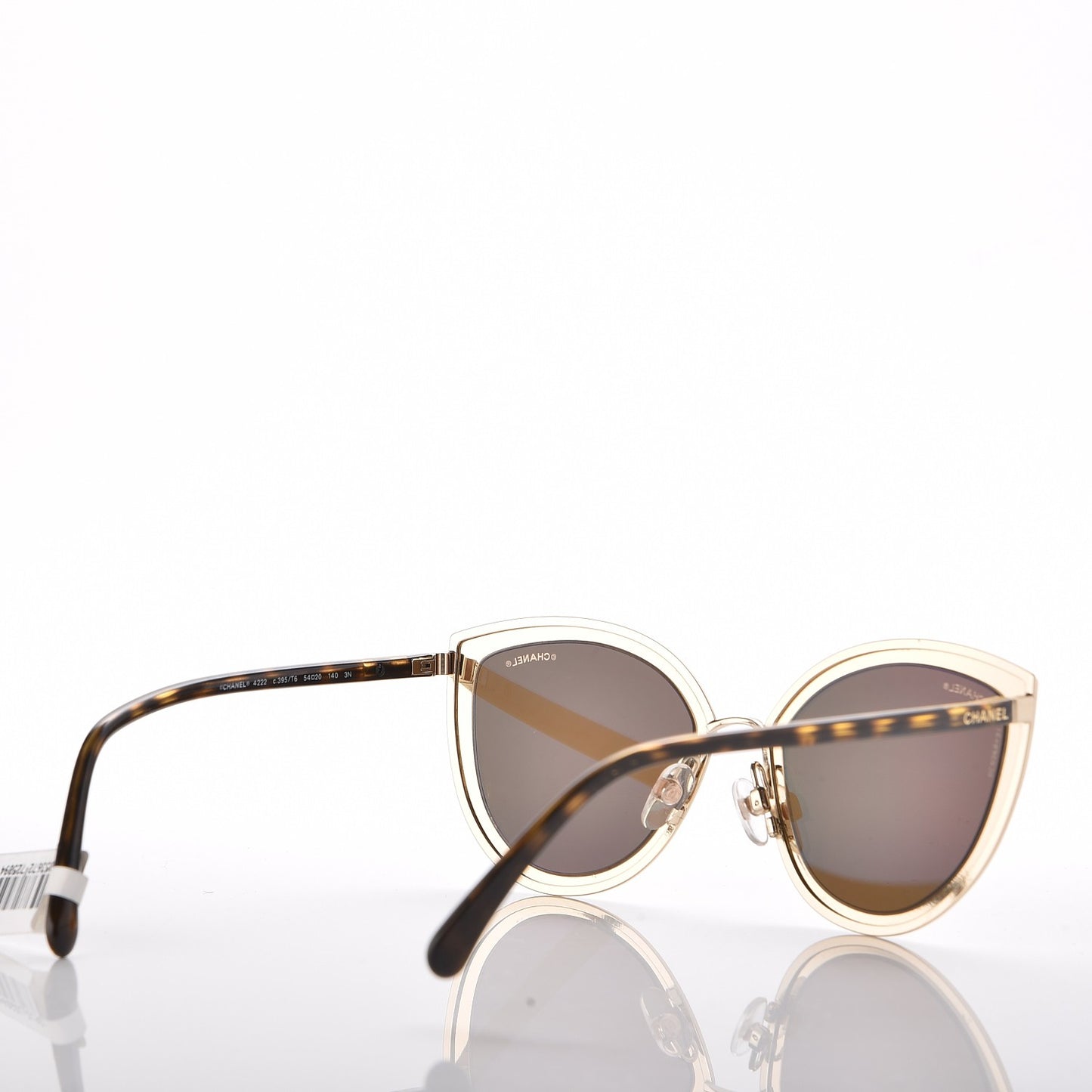 Metal Cat Eye Sunglasses 4222 Gold