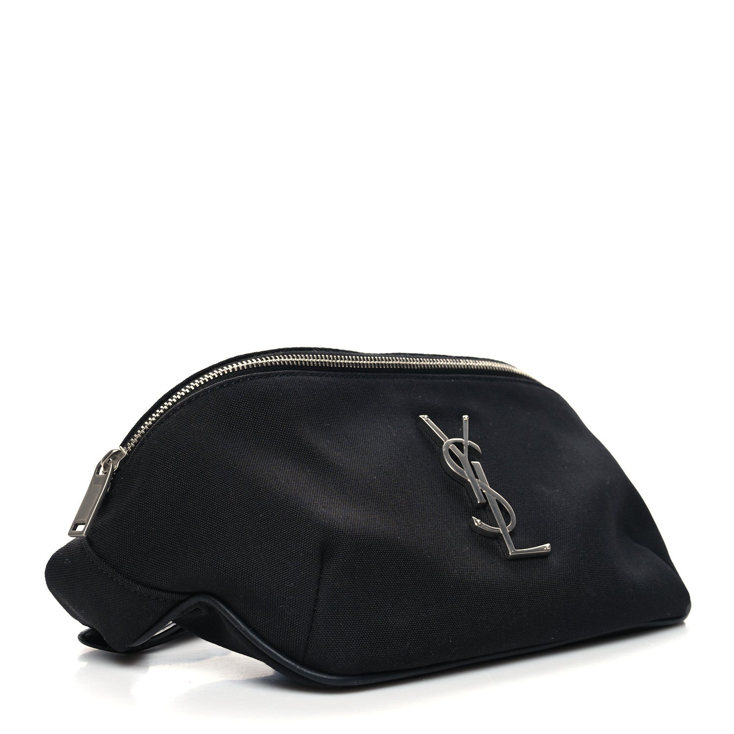 Saint Laurent Canvas Monogram Belt Bag Black 4 of 10