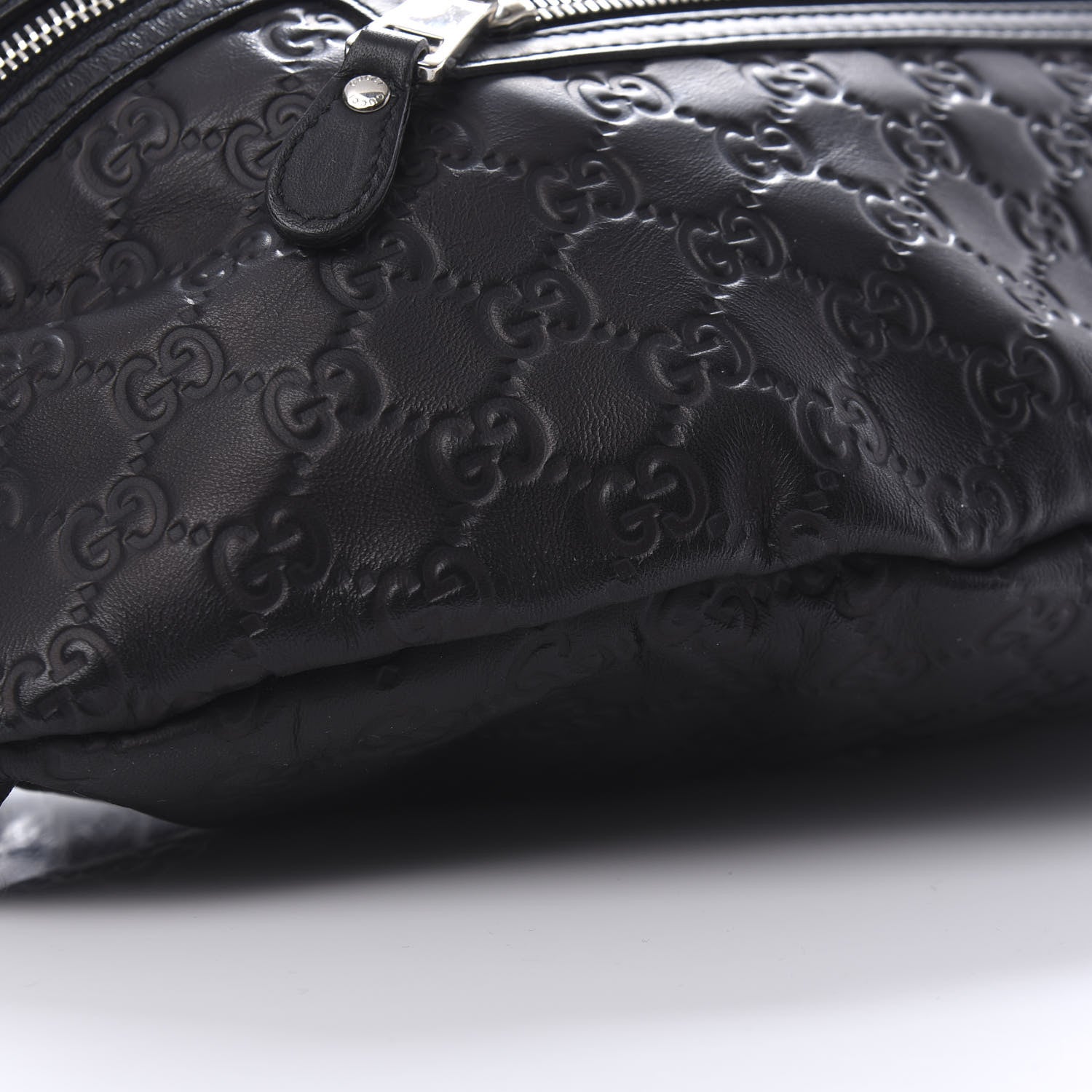 Gucci Guccissima Web Belt Bag Black 6 of 10