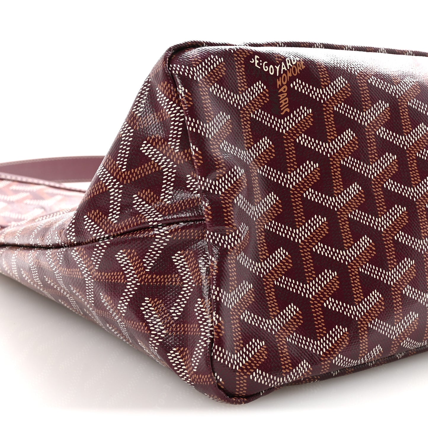 Goyardine Boheme Hobo Burgundy