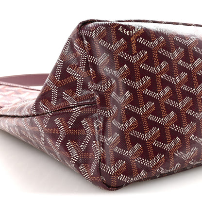 Goyard Goyardine Boheme Hobo Burgundy 10 of 11