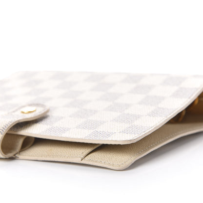 Louis Vuitton Damier Azur Medium Ring Agenda Cover 10 of 10