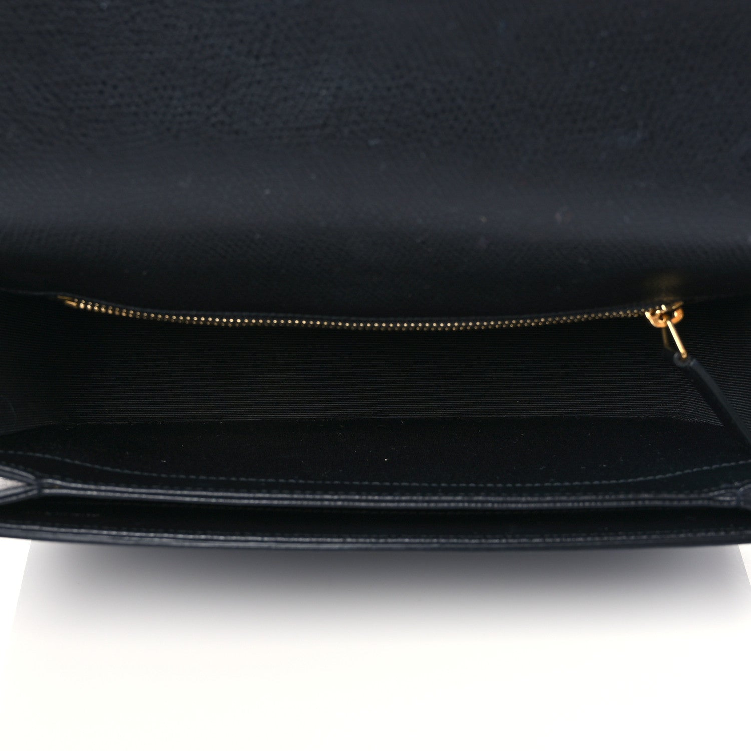 Saint Laurent Textured Calfskin Medium Classic Monogram Universite Bag Black 5 of 8