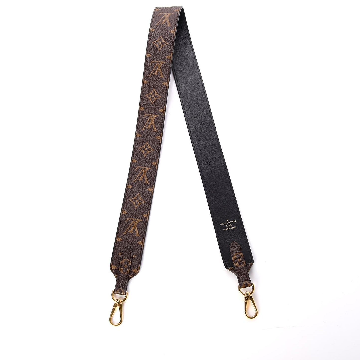 Monogram Bandouliere Shoulder Strap Black