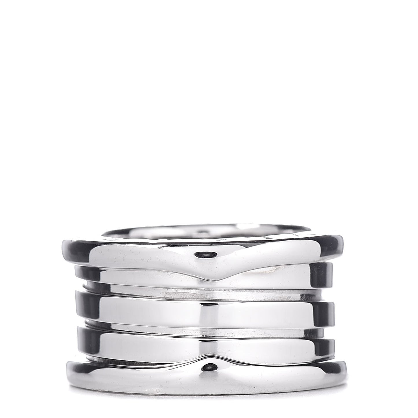 18K White Gold B.Zero1 4 Band Ring 50 5.25
