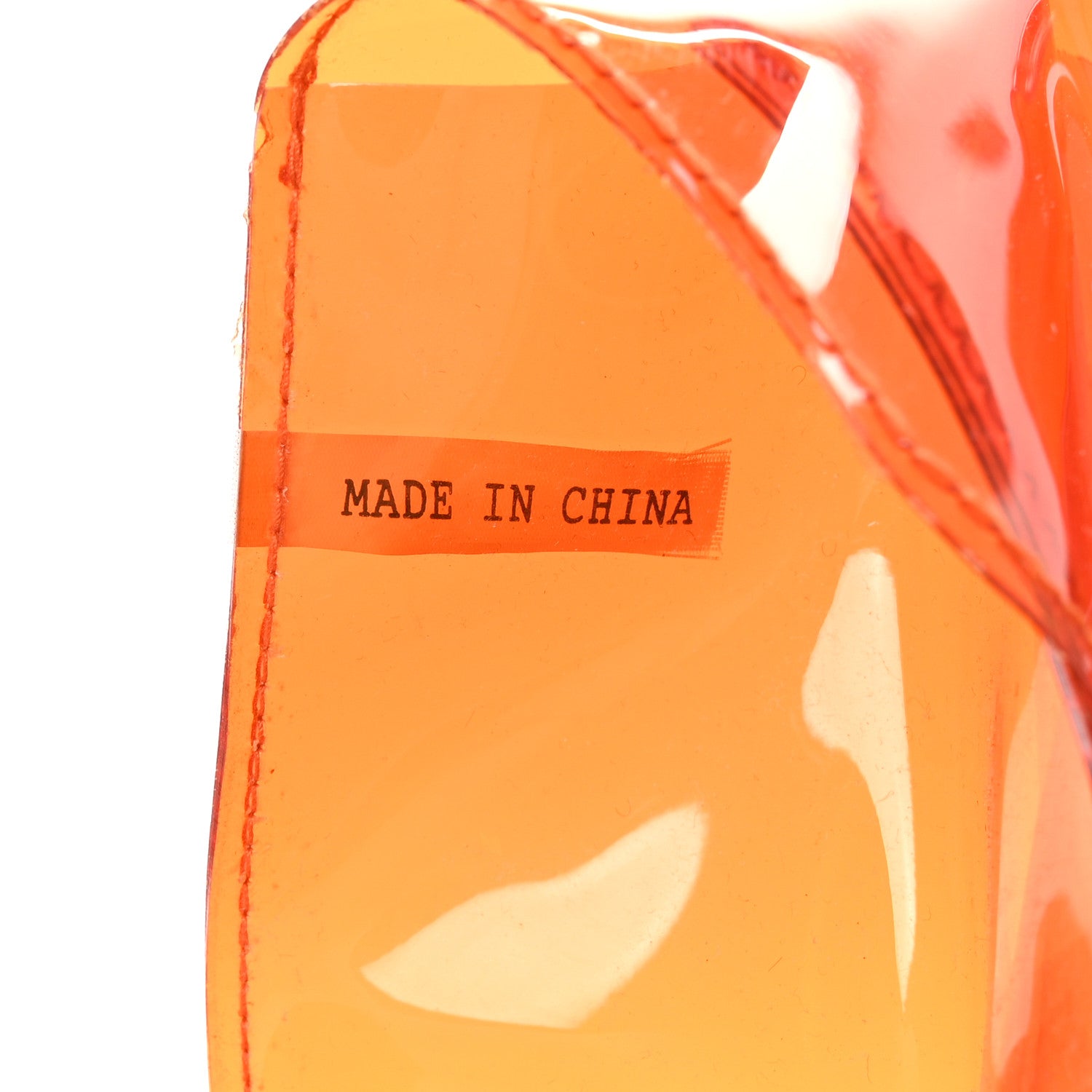 Hermes Vinyl Souvenir De L'Exposition Kelly Orange 6 of 9