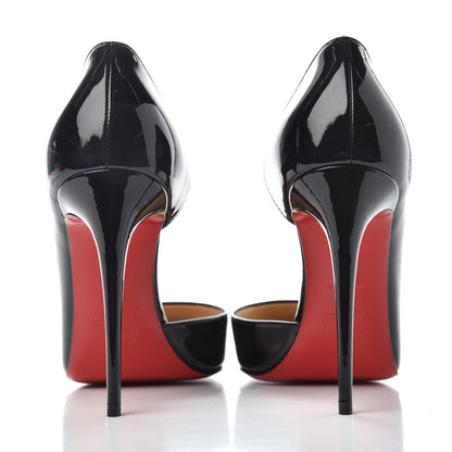 Christian Louboutin Patent Iriza 100 Pumps 37 Black 7 of 9