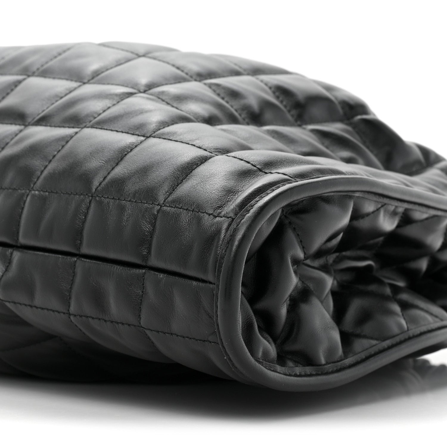 Gucci Calfskin Quilted Large Deco Tote Bag Black 9 of 12