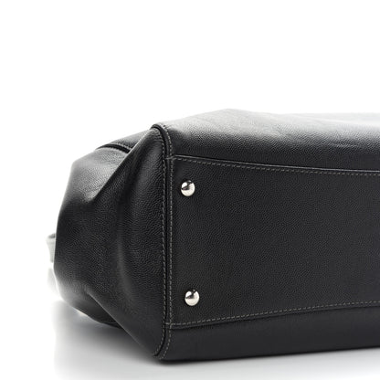 Chanel Caviar Cerf Executive Shopper Tote Black 8 of 14
