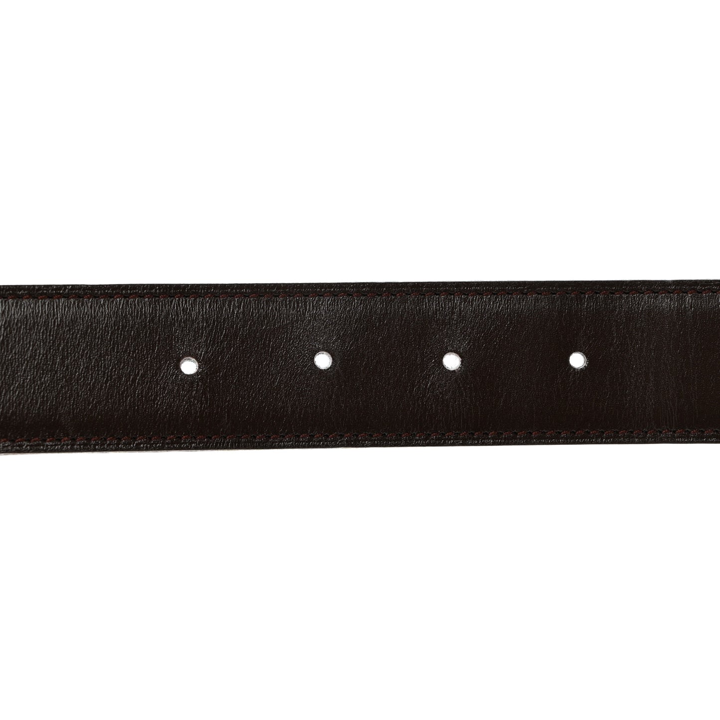 Box Togo 32mm Belt Strap 90 Chocolate Bleu Izmir