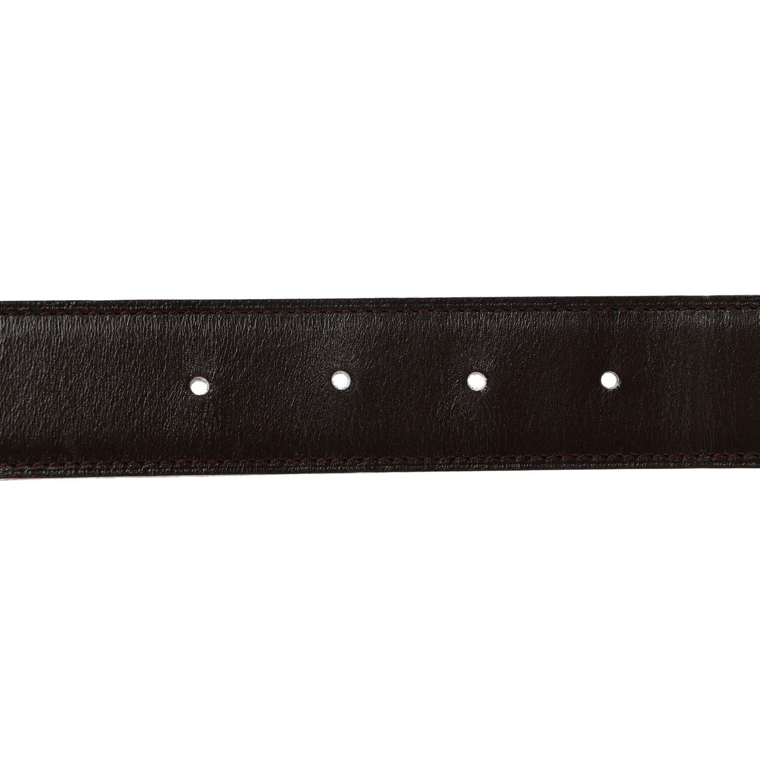 Hermes Box Togo 32mm Belt Strap 90 Chocolate Bleu Izmir 6 of 9