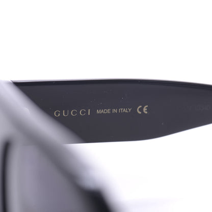 Gucci Acetate Aviator Sunglasses GG0668S Black 9 of 11