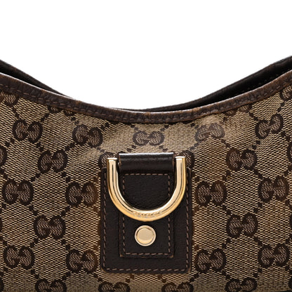 Gucci Monogram D Ring Abbey Pochette Brown 8 of 18