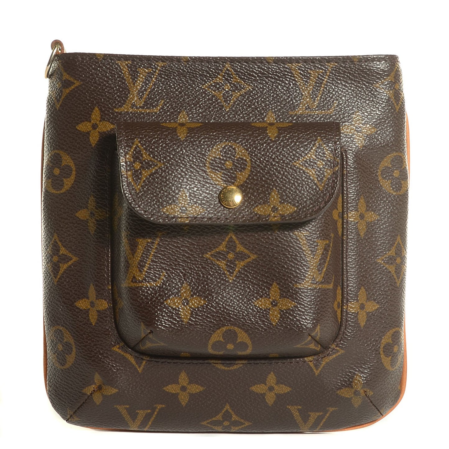 Monogram Partition Clutch