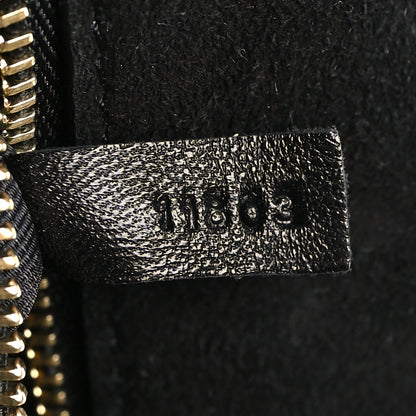 Lanvin Snakeskin JL Carnet Crossbody Black 8 of 14
