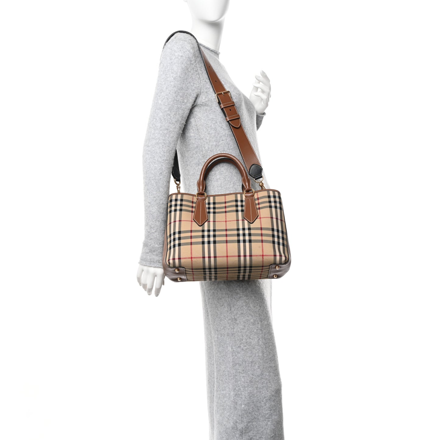 Horseferry Check Medium Ballingdon Tote Honey Tan