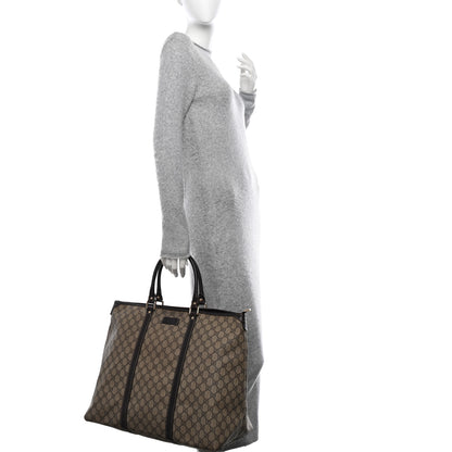 Gucci GG Plu Monogram Medium Joy Tote Bag Brown 2 of 19