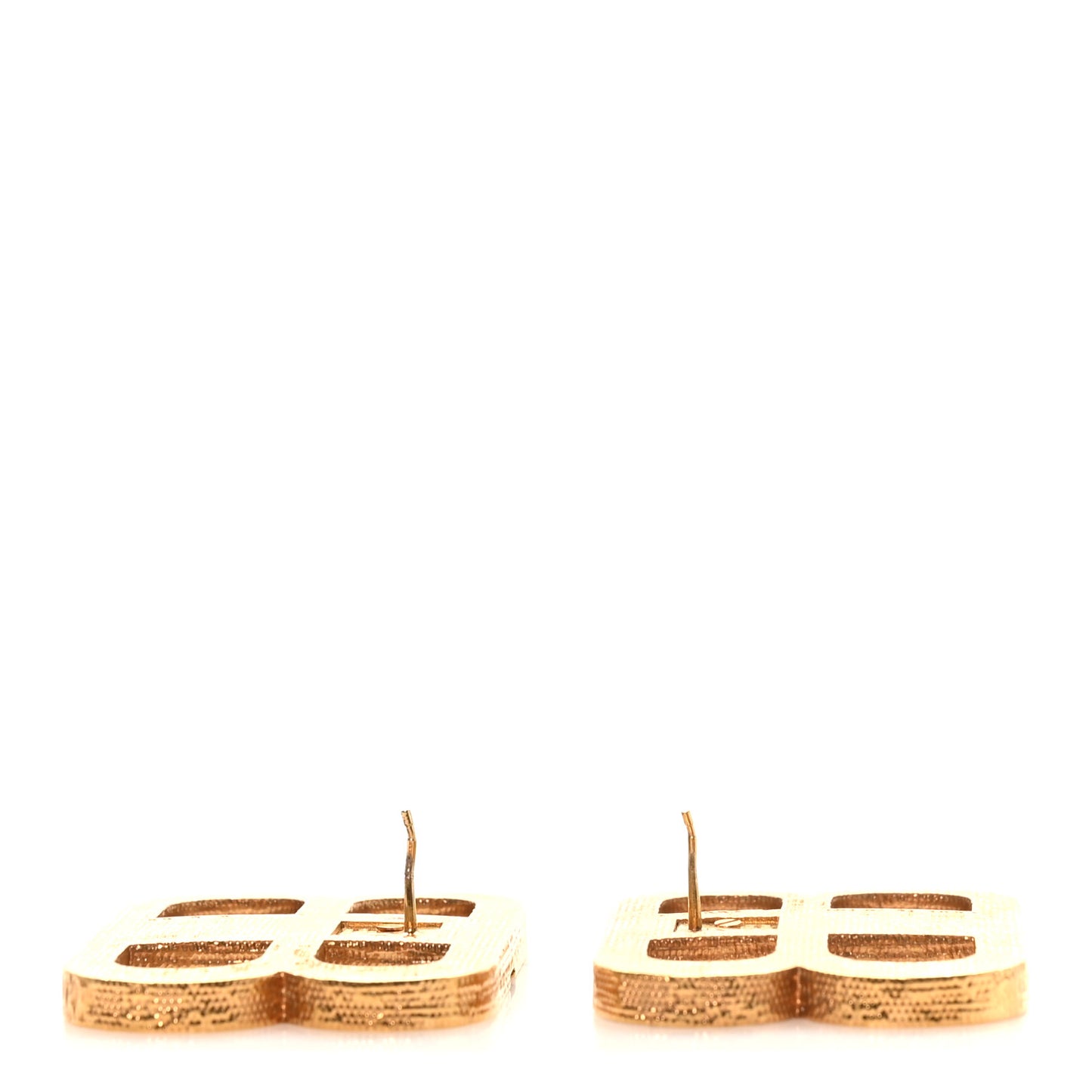 Crystal BB 2.0 Drop Earrings Gold