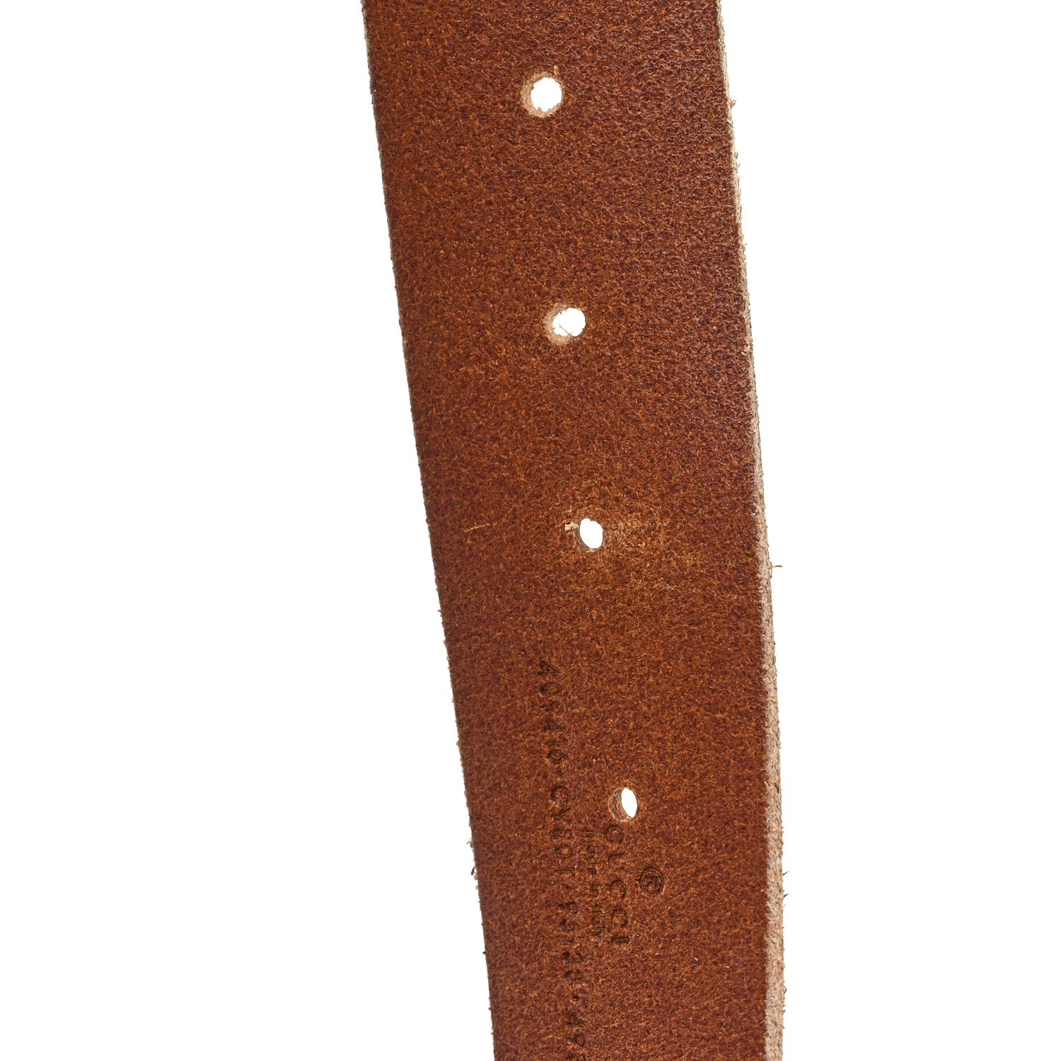 Gucci Faded Calfskin Double G 40mm Belt 95 38 Cuir 4 of 4