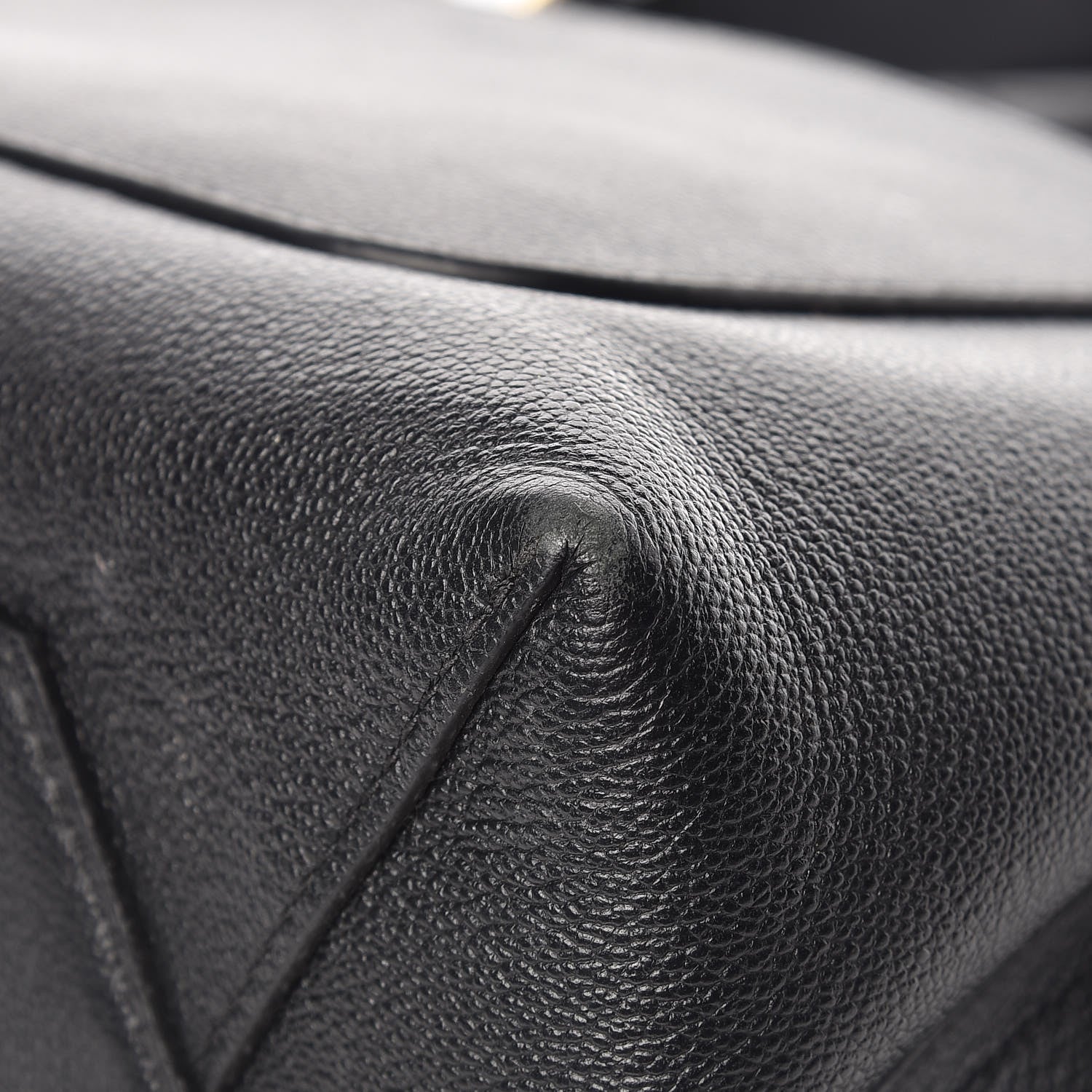 Louis Vuitton Calfskin Monogram Very One Handle Black 16 of 22