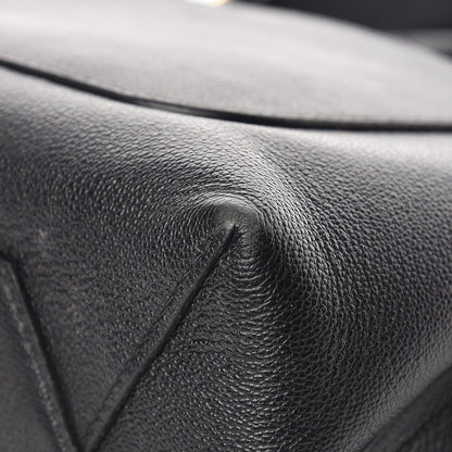 Louis Vuitton Calfskin Monogram Very One Handle Black 16 of 22