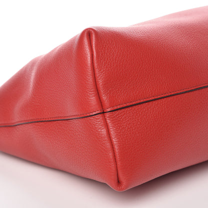Prada Vitello Phenix Tote Rosso 10 of 11