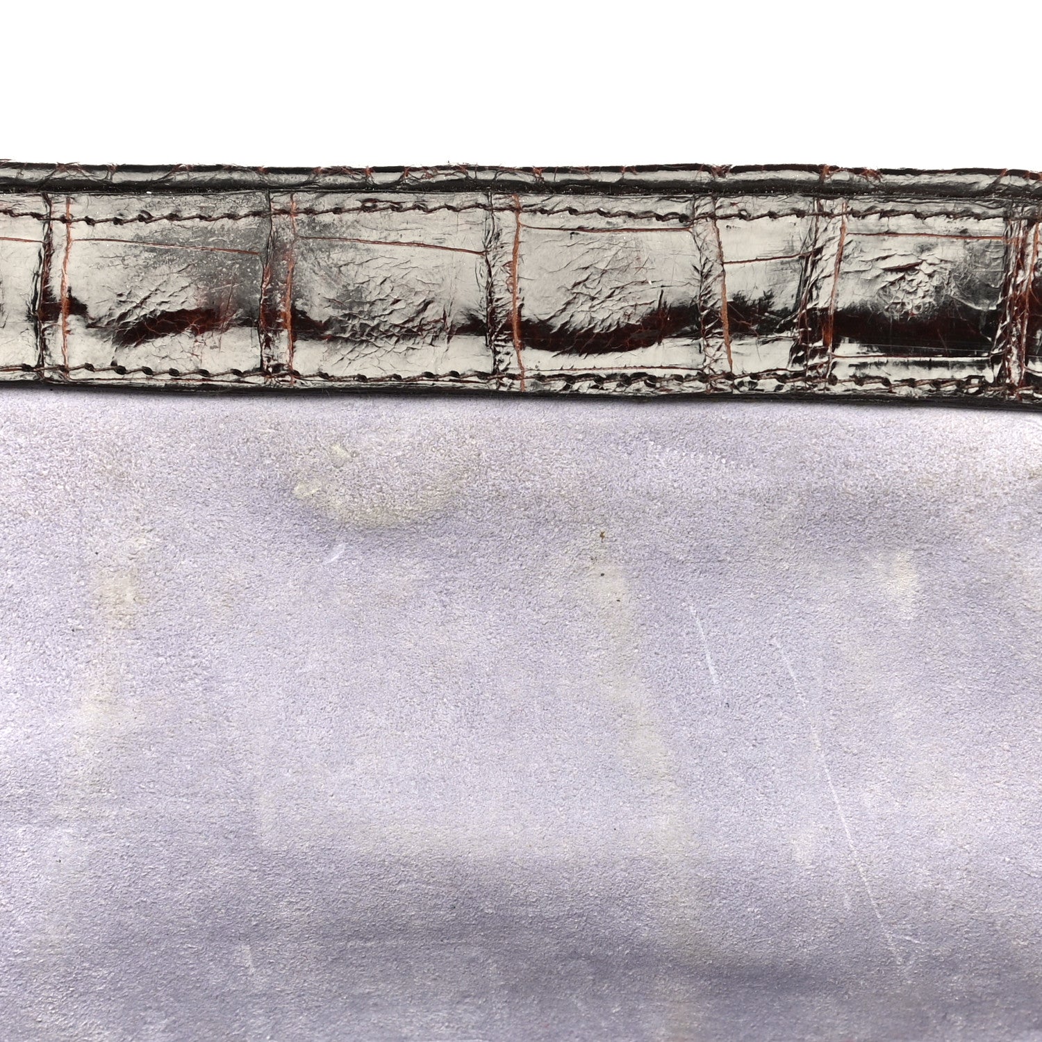 Nancy Gonzalez Crocodile Clutch Brown 20 of 26