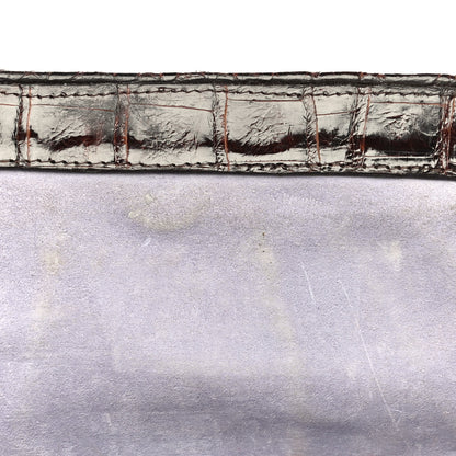 Nancy Gonzalez Crocodile Clutch Brown 20 of 26