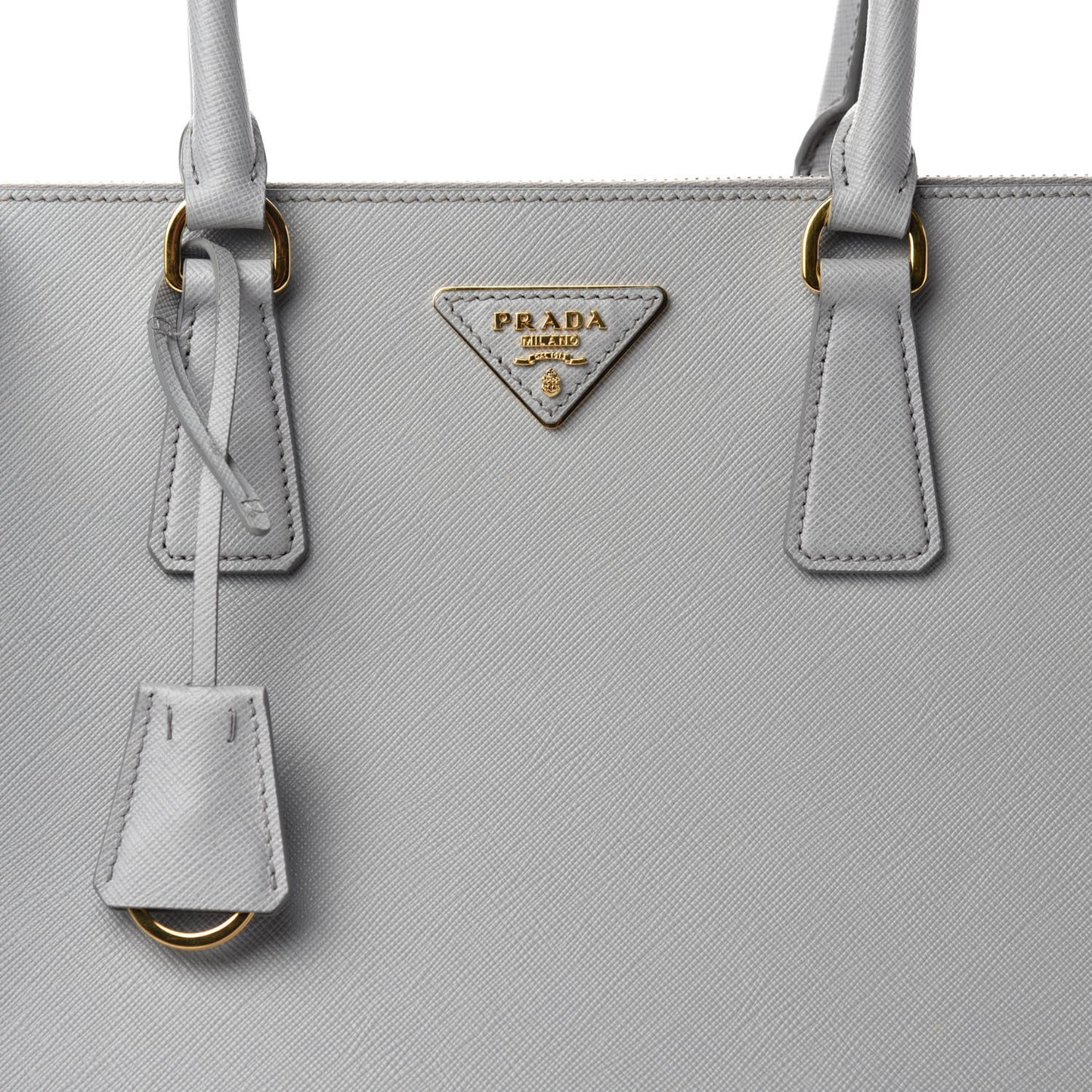 Saffiano Large Galleria Double Zip Tote Granito