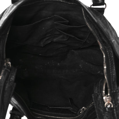 Balenciaga Agneau Classic Silver Hardware S City Black 5 of 15