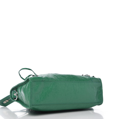Balenciaga Agneau Classic Silver Hardware S City Magic Green 4 of 9