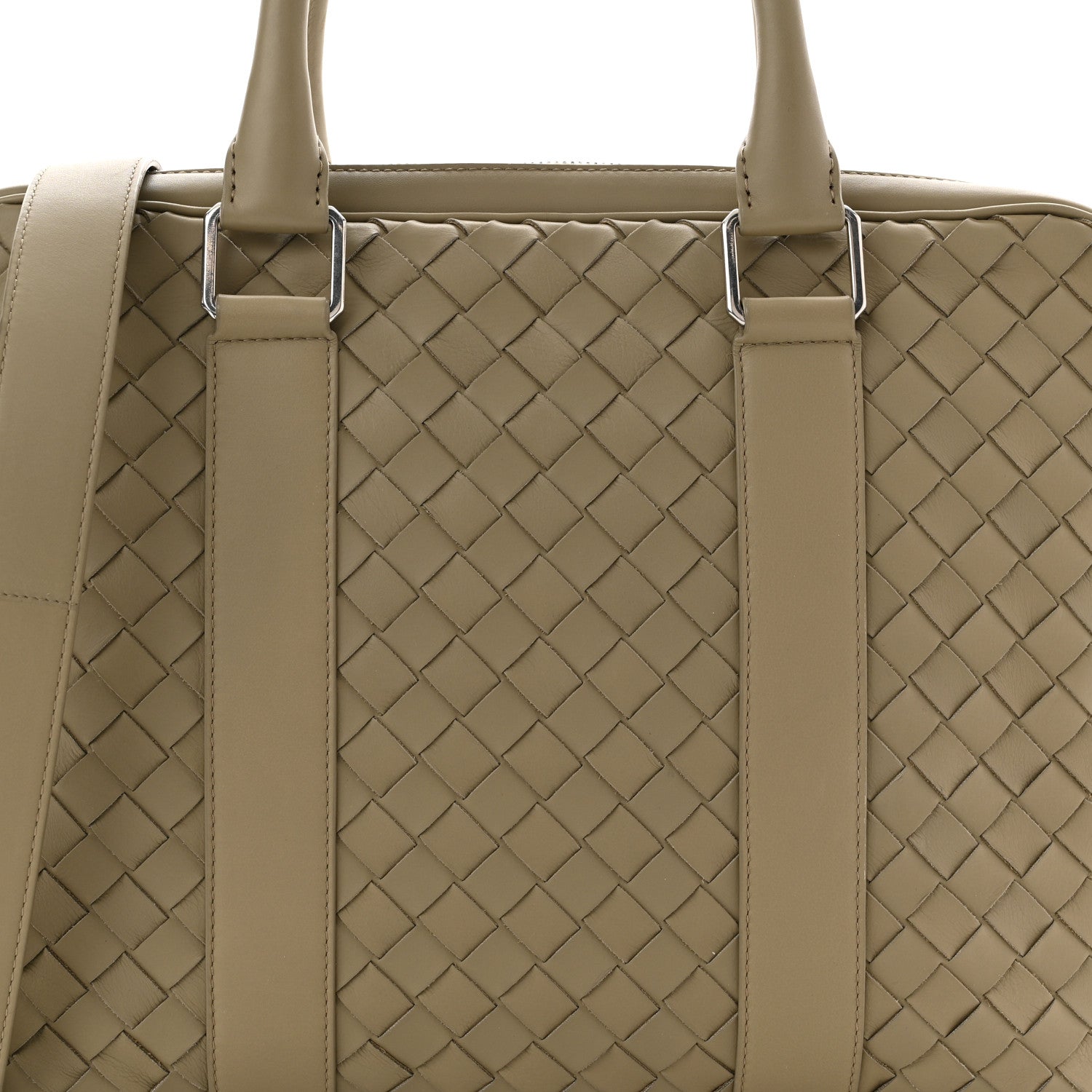 Bottega Veneta Nappa Intrecciato Medium Briefcase Taupe 8 of 11