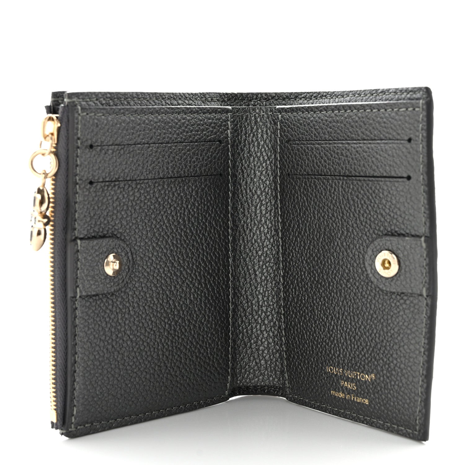 Louis Vuitton Empreinte Lisa Wallet Black Gun Metal 5 of 7