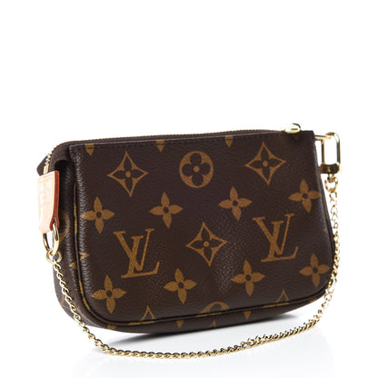 Louis Vuitton Monogram Mini Pochette Accessories 3 of 10