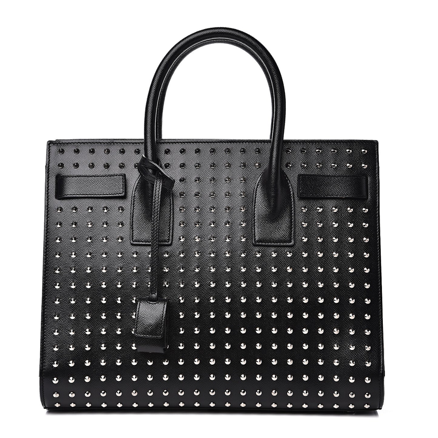 Grain De Poudre Studded Small Sac De Jour Black