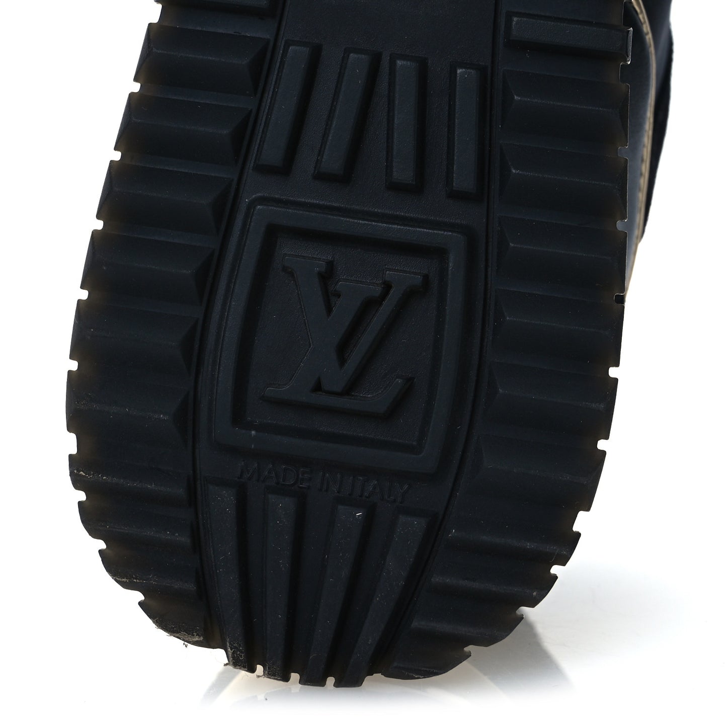 Suede Monogram Run Away Sneakers 36.5 Black