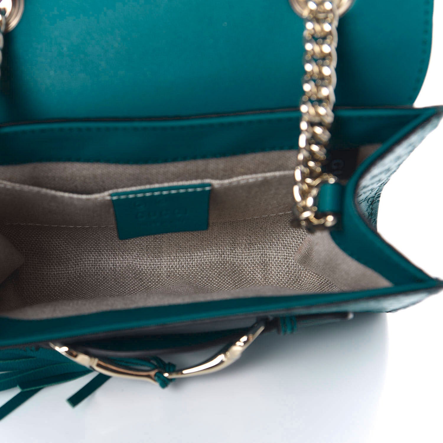 Gucci Microguccissima Mini Emily Shoulder Bag Deep Cobalt 5 of 10