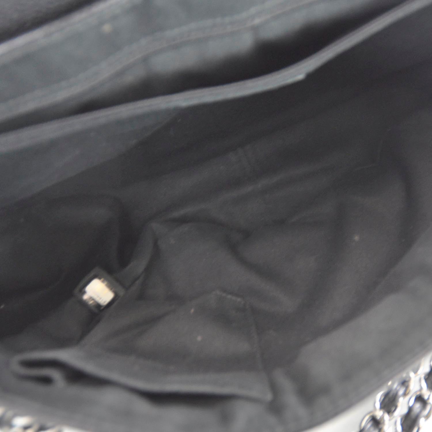 Chanel Caviar Half Moon Large Flap Black 5 of 7