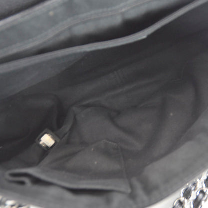 Chanel Caviar Half Moon Large Flap Black 5 of 7