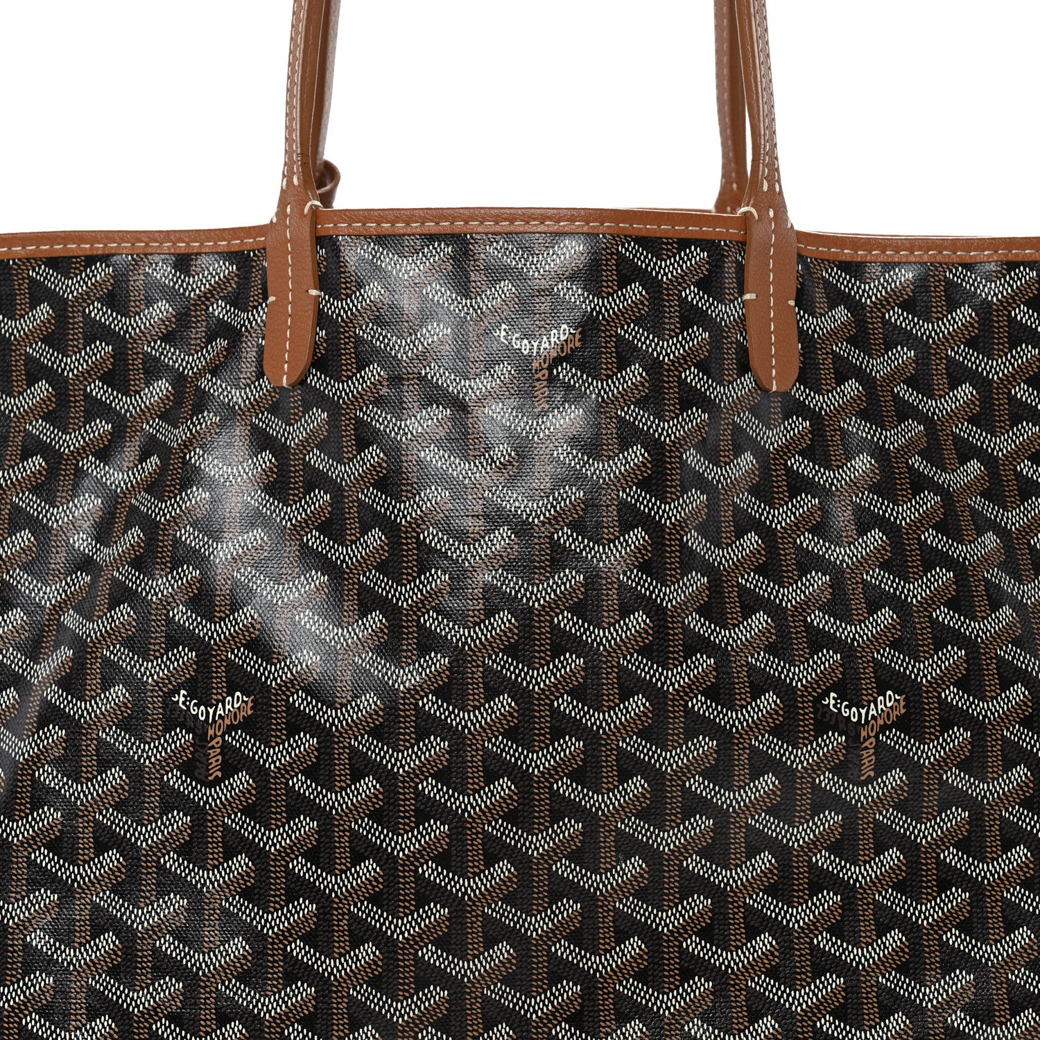 Goyard Goyardine Saint Louis PM Black Gold 9 of 11