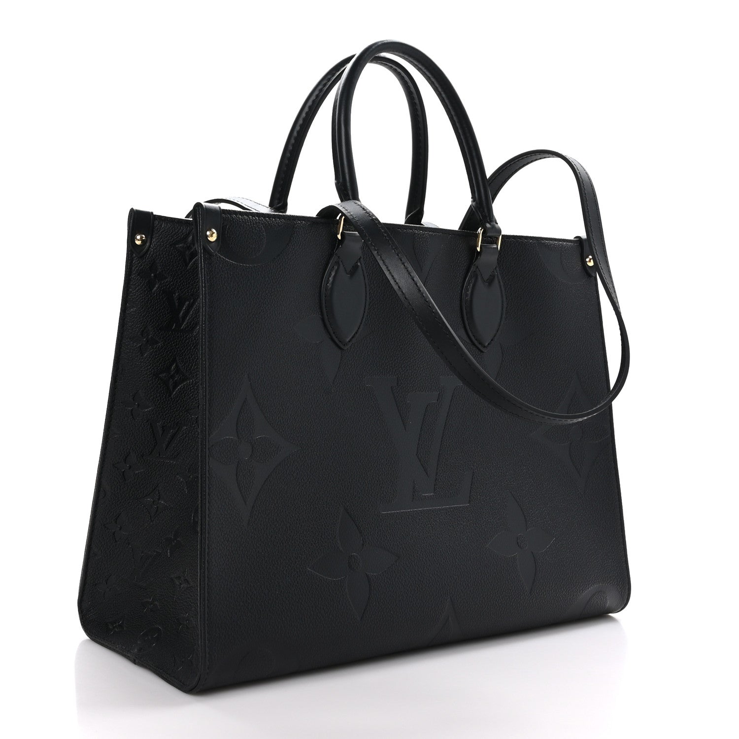 Louis Vuitton Empreinte Monogram Giant Onthego MM Black 3 of 10