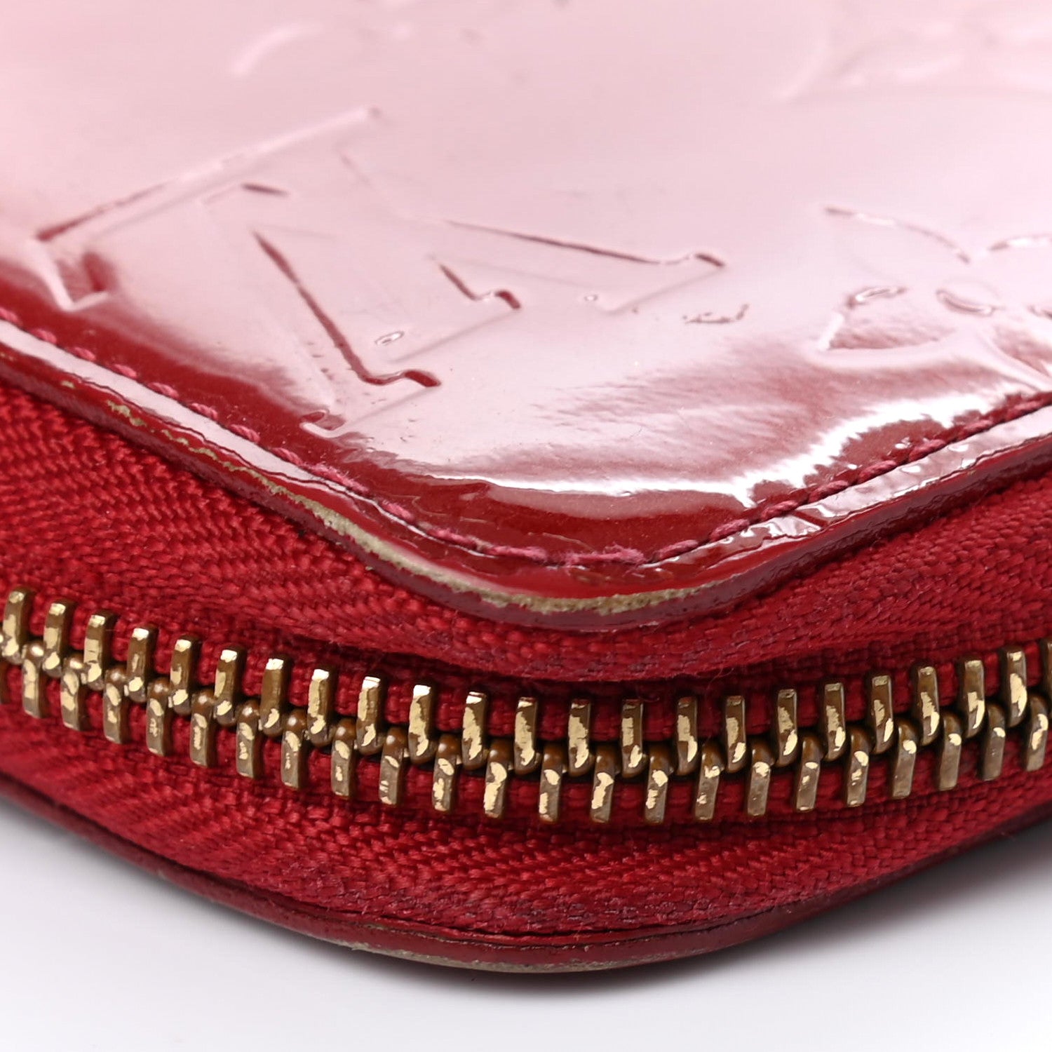 Louis Vuitton Vernis Zippy Wallet Pomme D'Amour 8 of 12