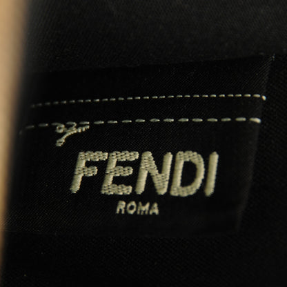 Fendi Vitello Elite Studded Monster Crossbody Bag Black 8 of 9