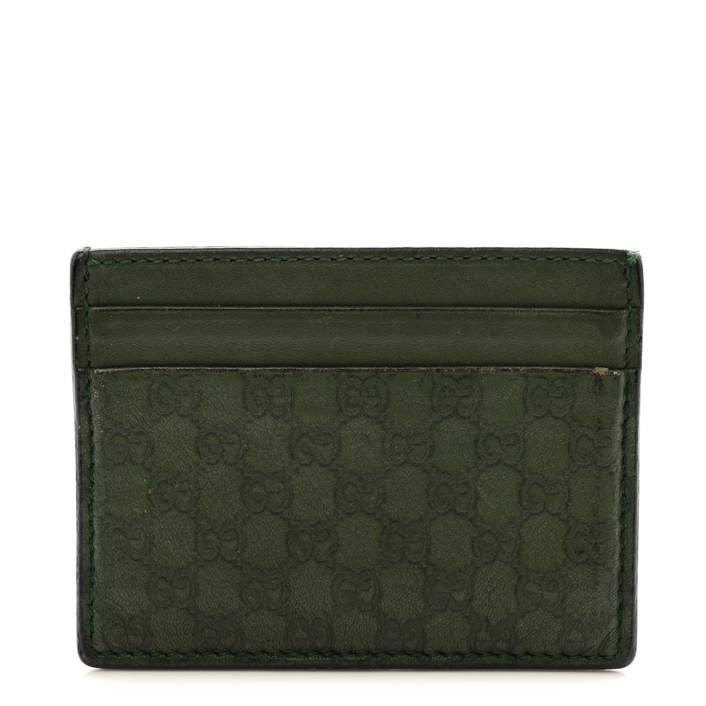 Microguccissima Card Holder Green
