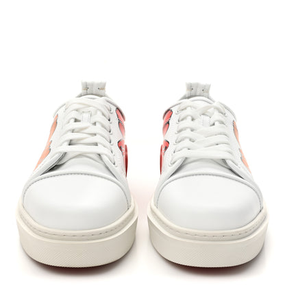 Christian Louboutin x Shun Sudo Adolon Junior Button Flower Low Top Mens Sneaker 39 White Multicolor 3 of 11