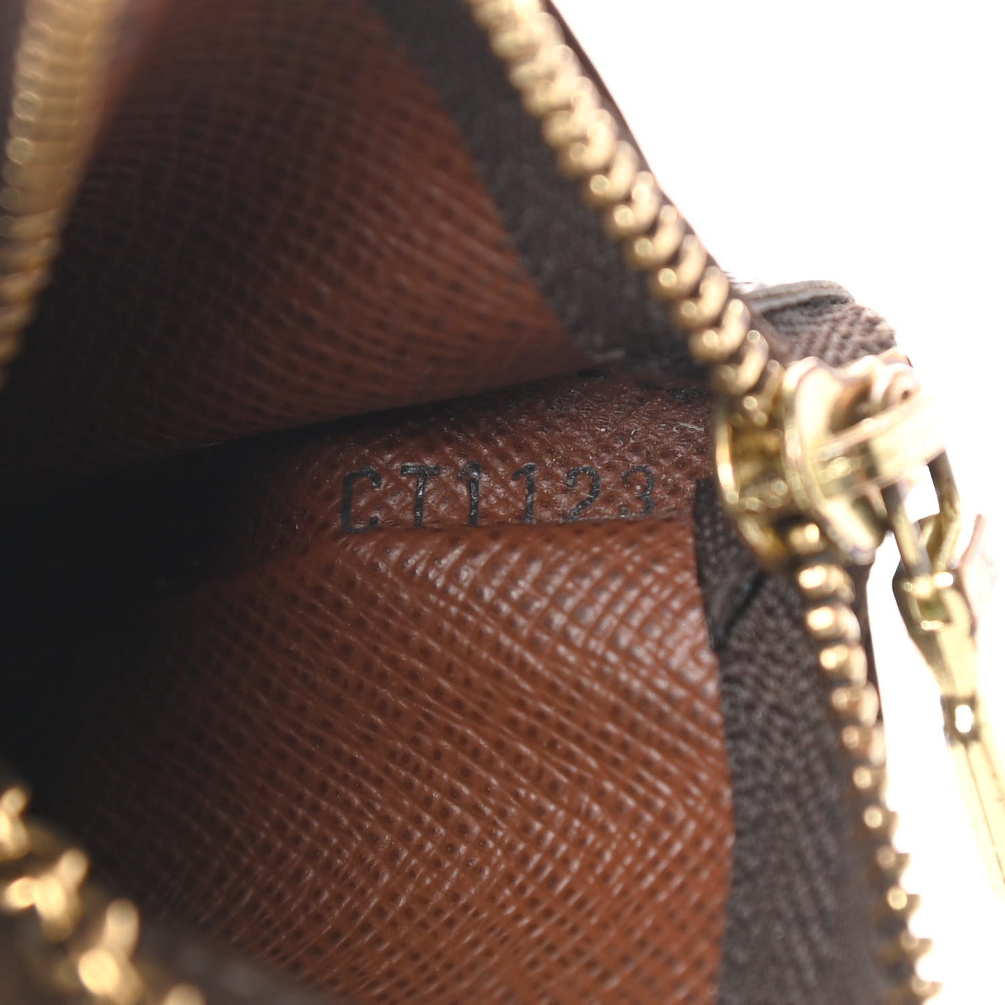 Monogram Key Pouch