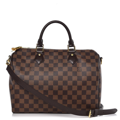 Louis Vuitton Damier Ebene Speedy Bandouliere 30 1 of 9