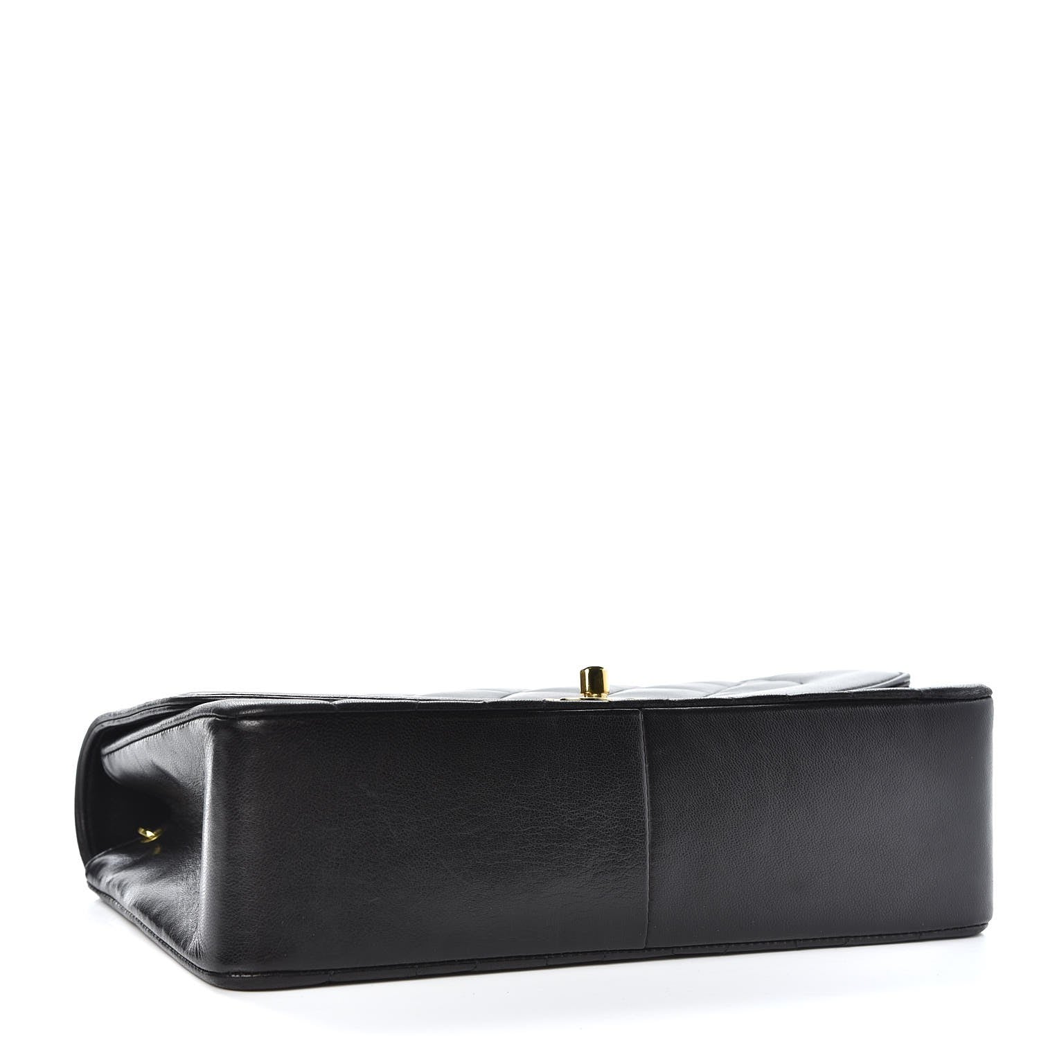 Chanel Lambskin Quilted Medium Single Flap Black 4 of 10