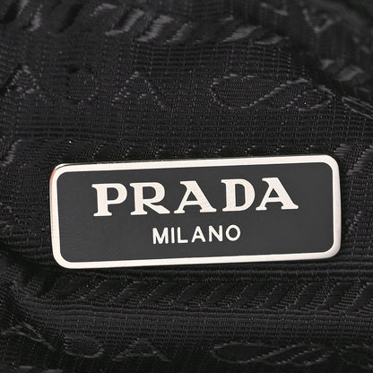 Prada Tessuto Nylon Saffiano Mini Re-Edition 2005 Bag Black 6 of 10